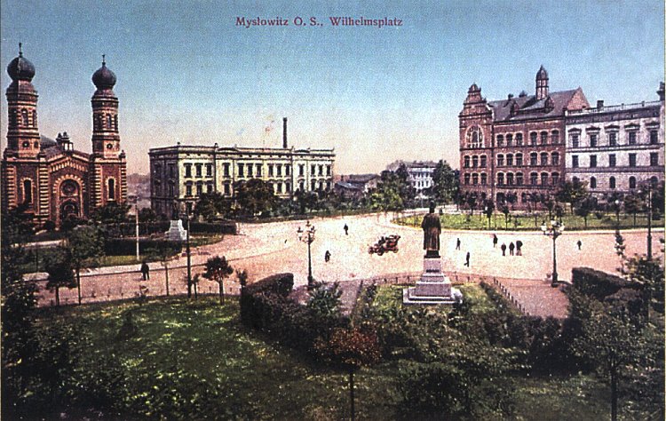 Archiwalna pocztowka